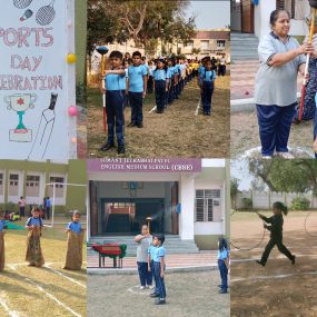 sports day collage